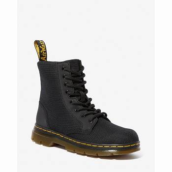 Dr Martens Combs Extra Tough Poly - Cierne Cizmy Detske, DR0427